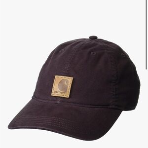 Carhartt Men's/ Women’s Unisex Cotton Canvas Cap (BlackBerry)